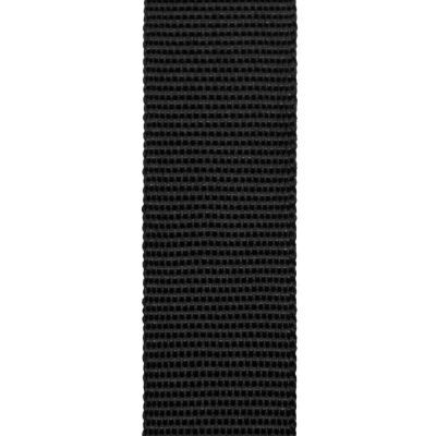 ТЕСЬМА СТРОПА 450Д 22ММ 322 Черный 5,6 гр(100метр)