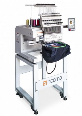 RICOMA MT-2001-8S (560 х 360 мм) Промышленная одноголовочная автоматическая 20-ти игольная вышивальная машина