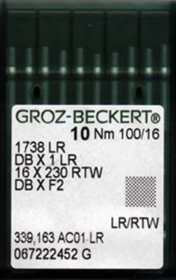 Игла Groz-beckert DBx1 LR № 100/16