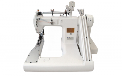 Jack JK-T9280D-73-PS-Q 1/8 Трехигольная шестиниточная машина цепного стежка с П-образной платформой