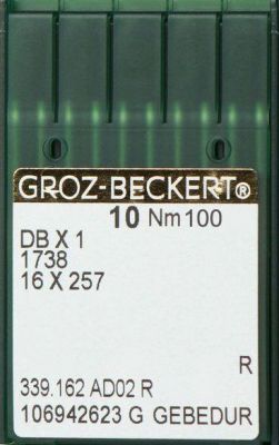 Игла Groz-beckert DBx1 GEBEDUR №100/16