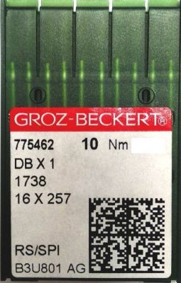 Игла Groz-beckert DBx1 RS/SPI № 70/10