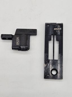 Игольная пластина+двигатель ткани 1/4" для Brother LT2-B875TR (двухиголка) 